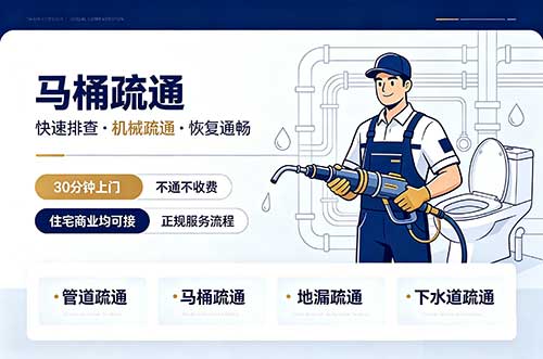 漳浦马桶疏通