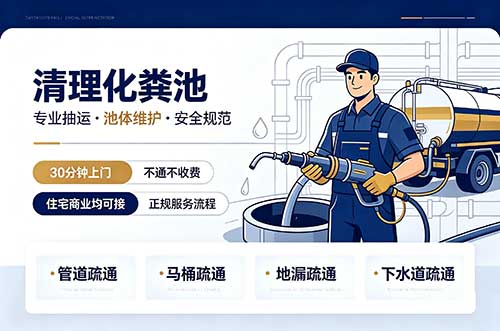 漳浦清理化粪池